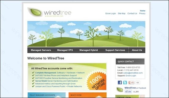 Wired Tree Word Press Hosting Service Provider